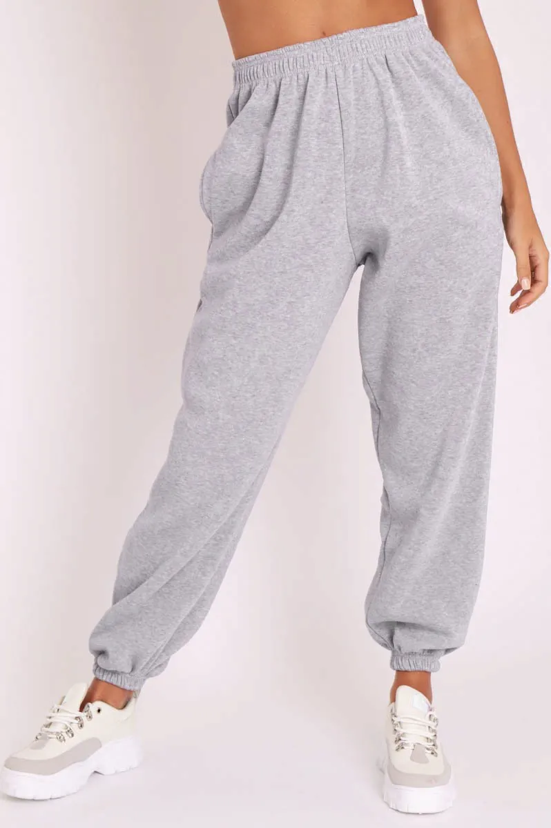 Grey Oversized Joggers - Erica