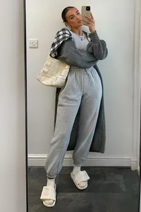 Grey Oversized Joggers - Erica