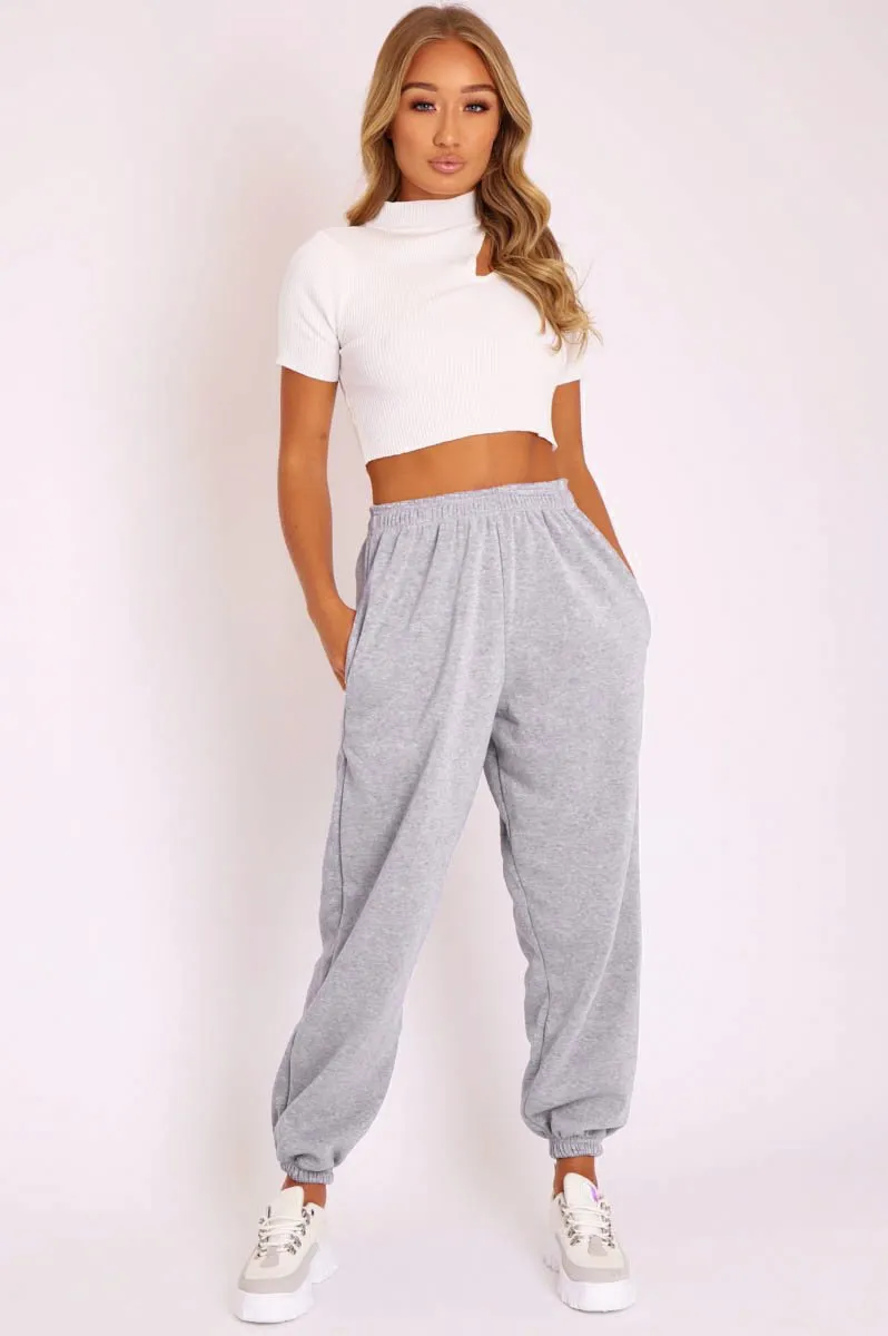 Grey Oversized Joggers - Erica