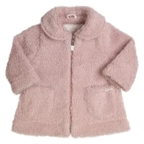 GYMP - Faux fur coat, rose