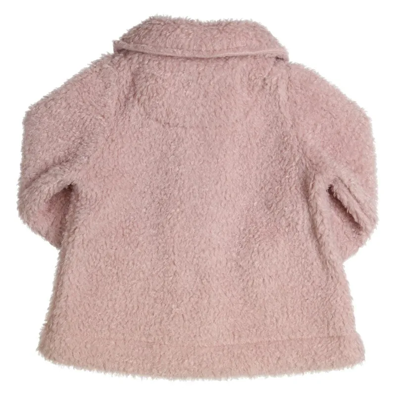 GYMP - Faux fur coat, rose