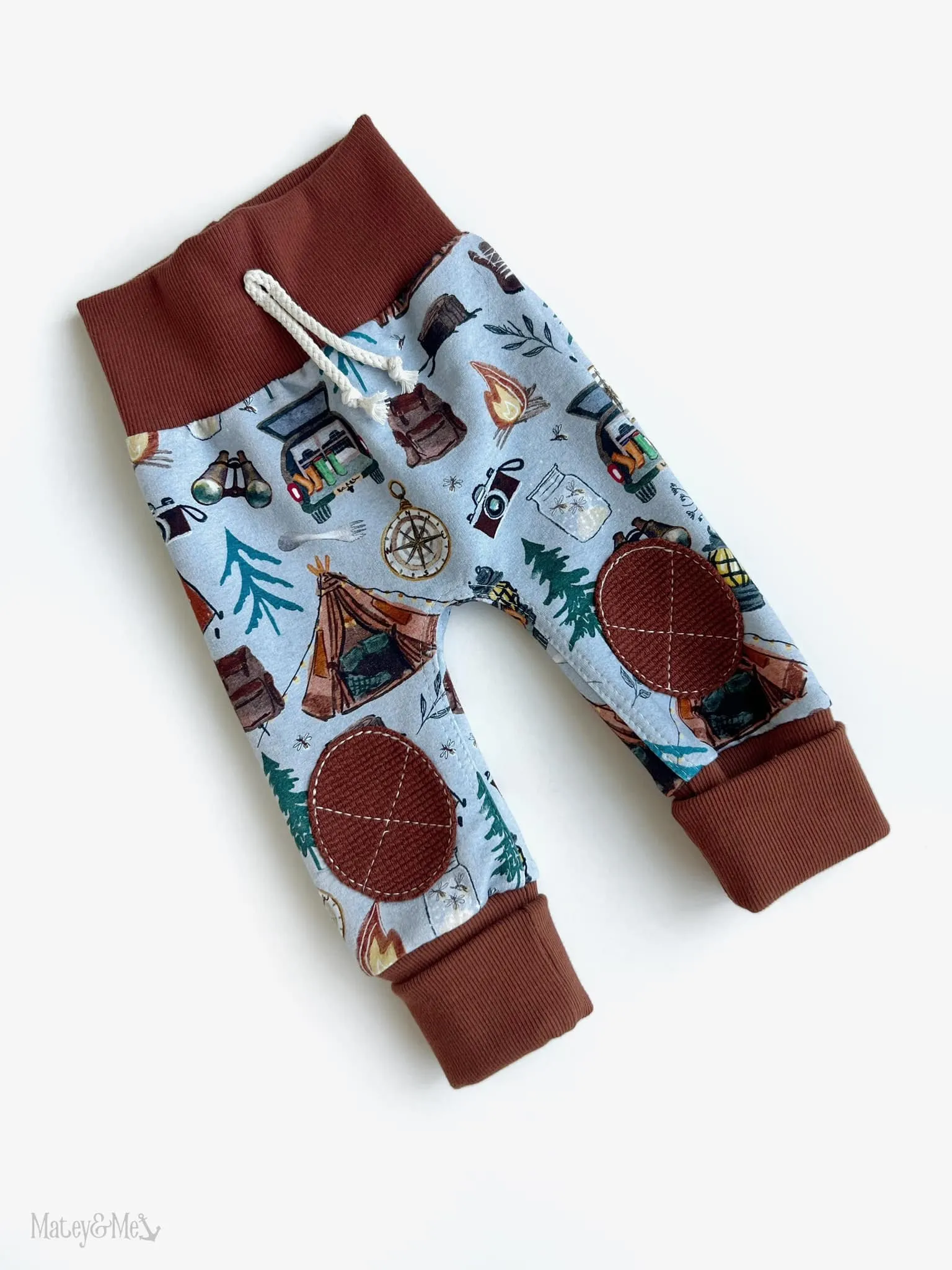 Happy Camper Knee Patch Joggers