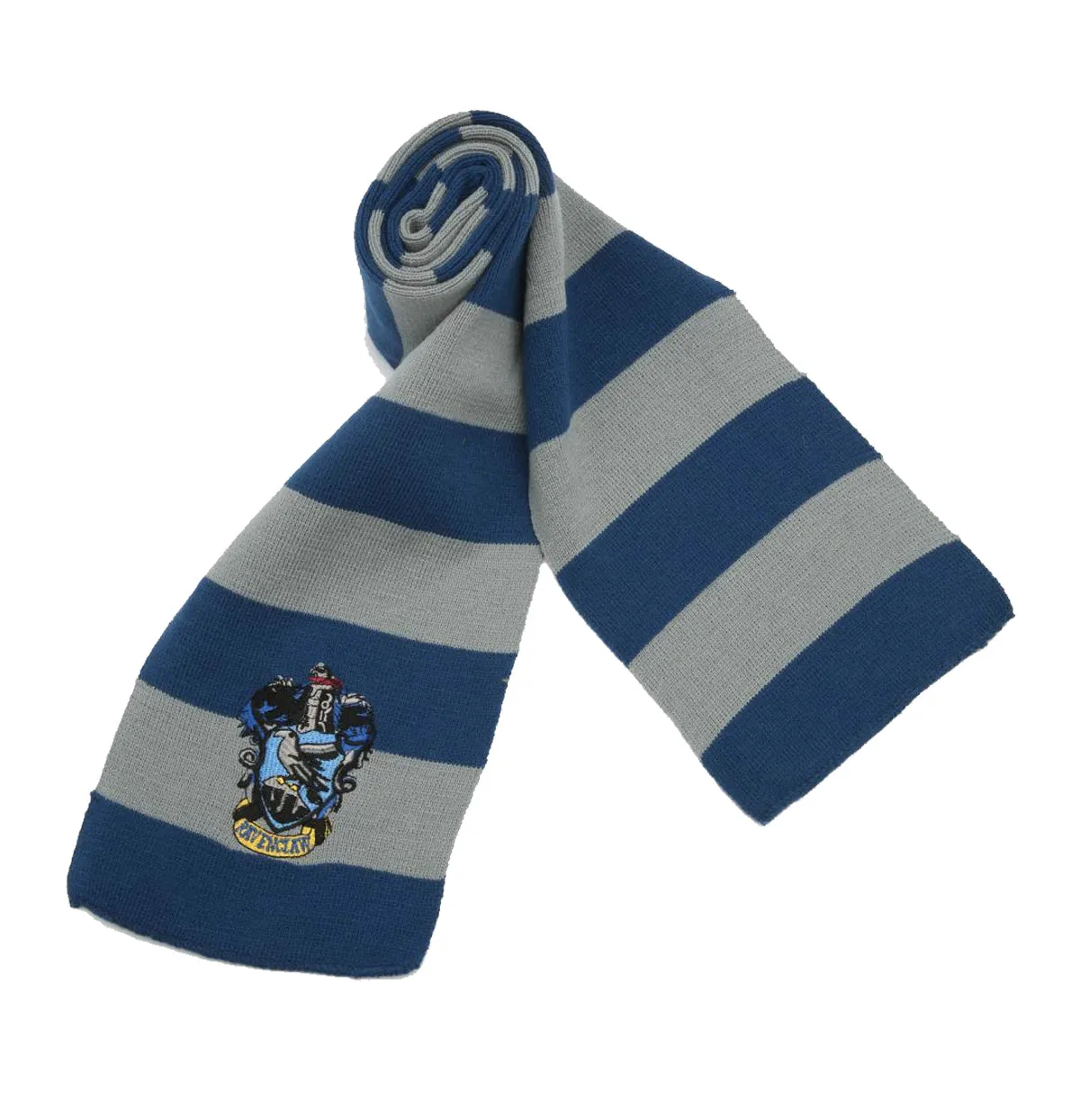 Harry Magician Patch Knit Scarf Muffler -Blue