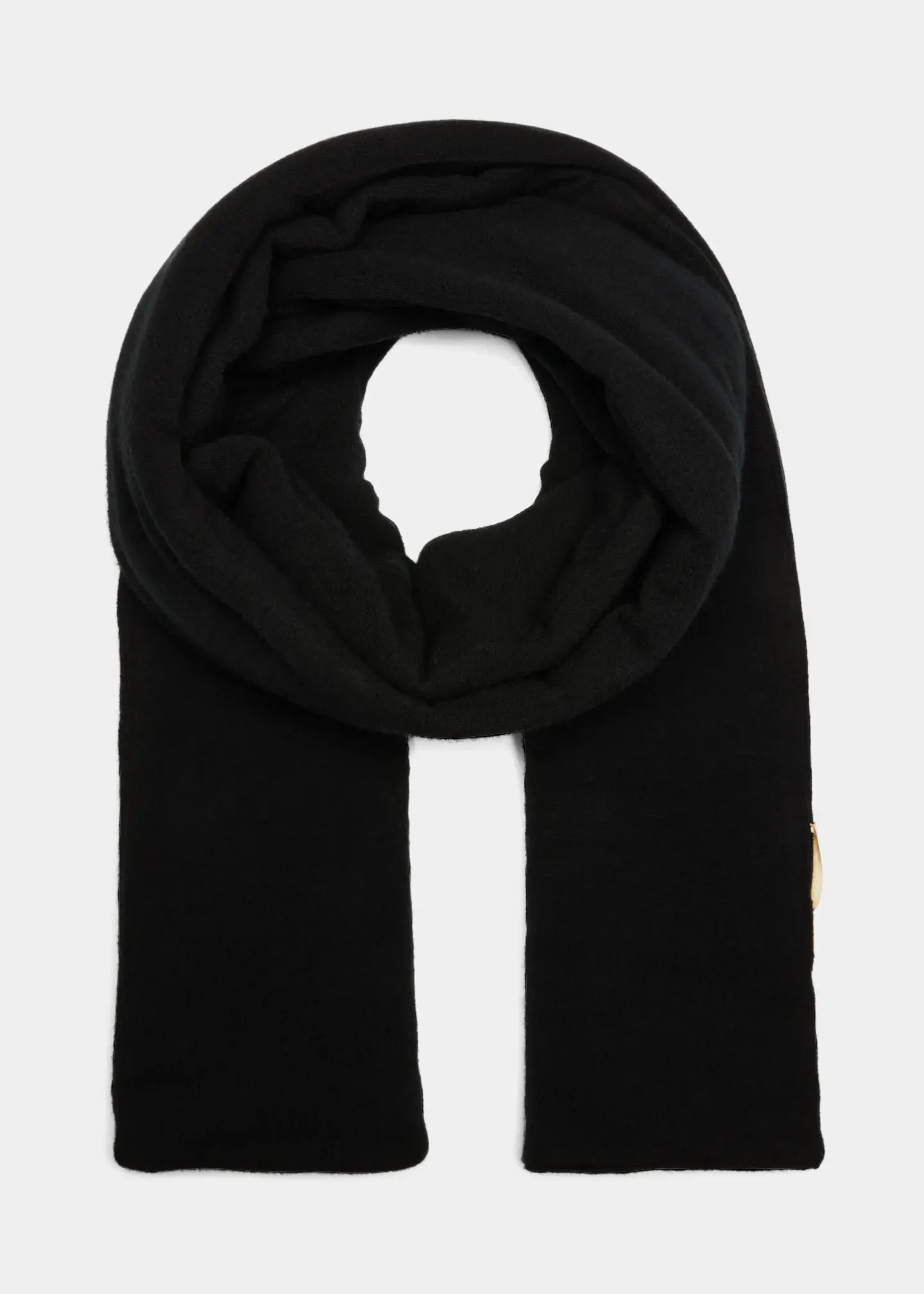 Holt Cashmere Scarf - Black