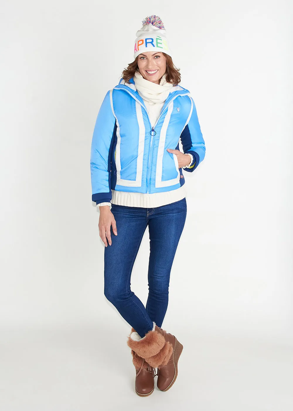 Hot Dog Jacket - Bright Blue