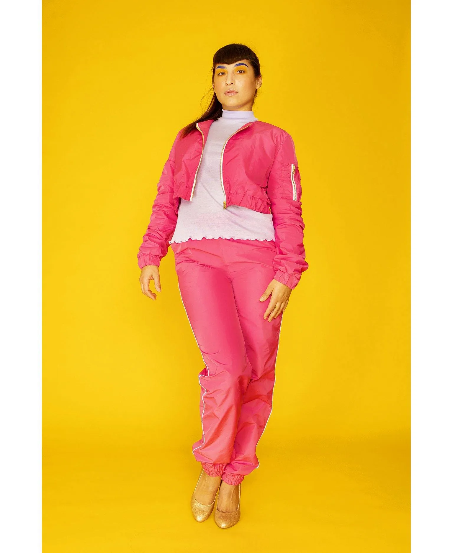 Juicy Cropped Jacket Dragonfruit Pink