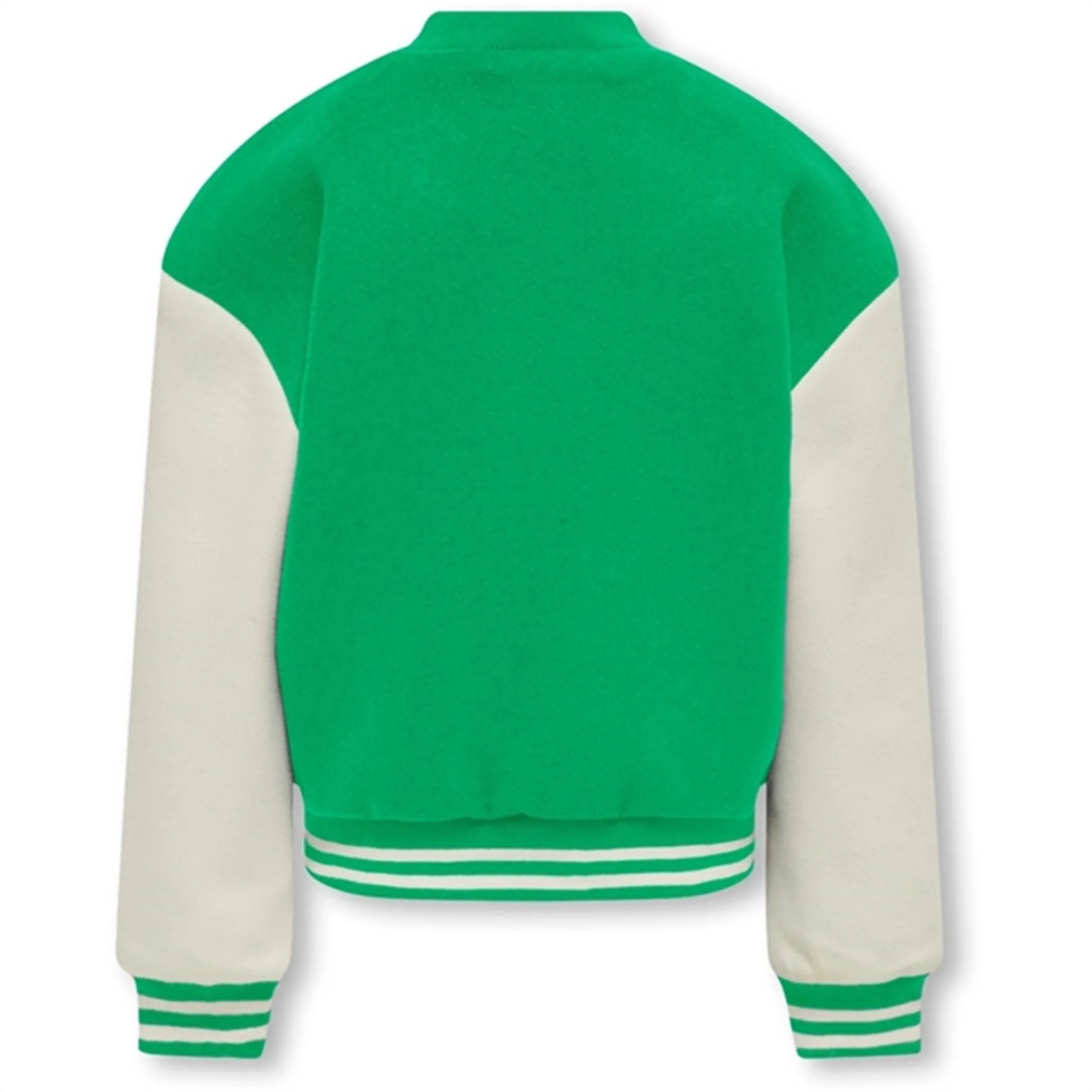 Kids ONLY Green Bee Cloud Dancer Silja Life Bomber Jacket