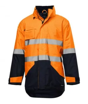 King Gee Hi-Vis Anti Static Waterproof Reflective Work Jacket (K55035)