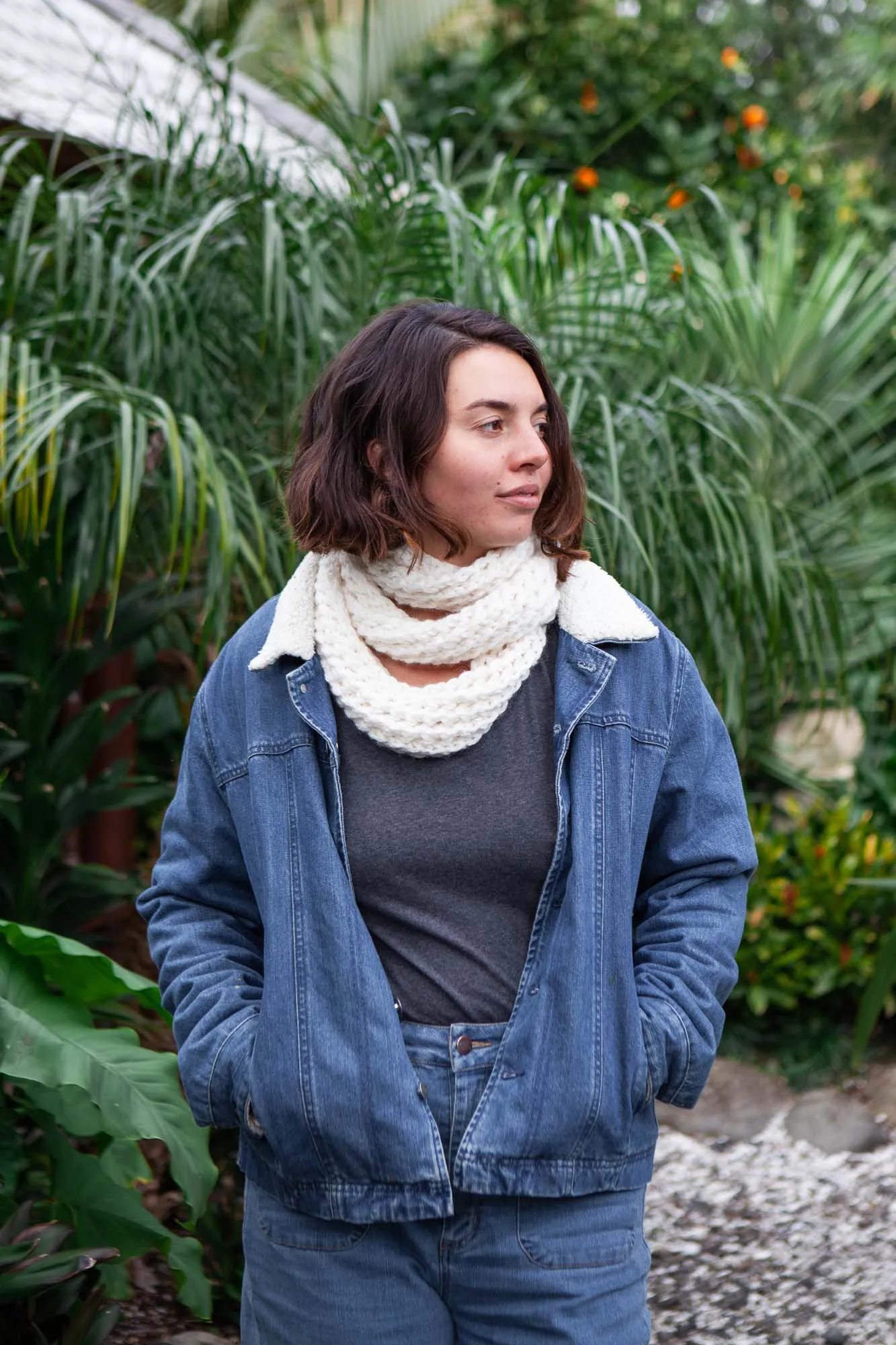 Knitting Pattern Download - Easy Knit Snood