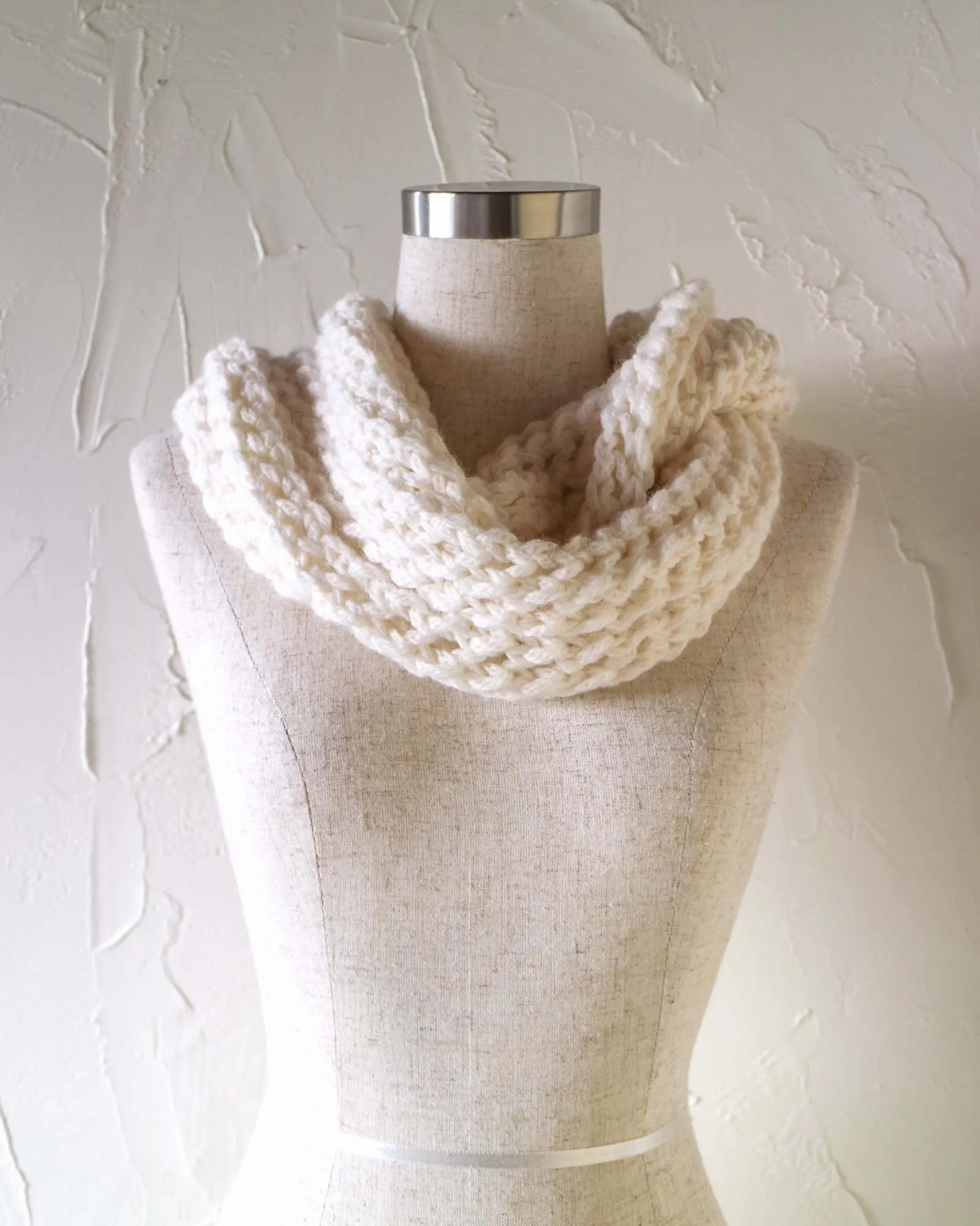 Knitting Pattern Download - Easy Knit Snood