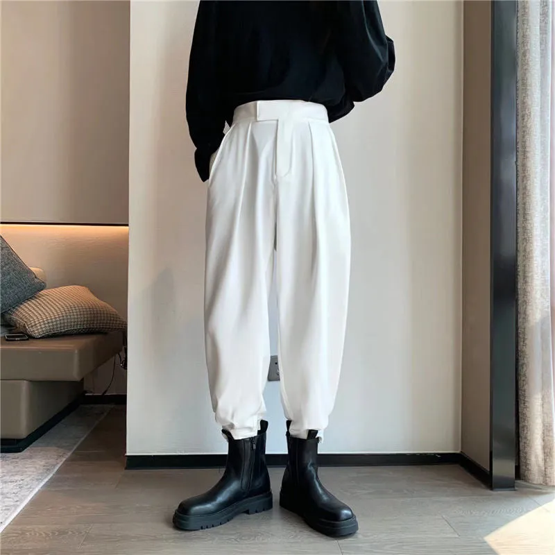 [Korean Style] 2 Colors Casual Wide Jogger Pants