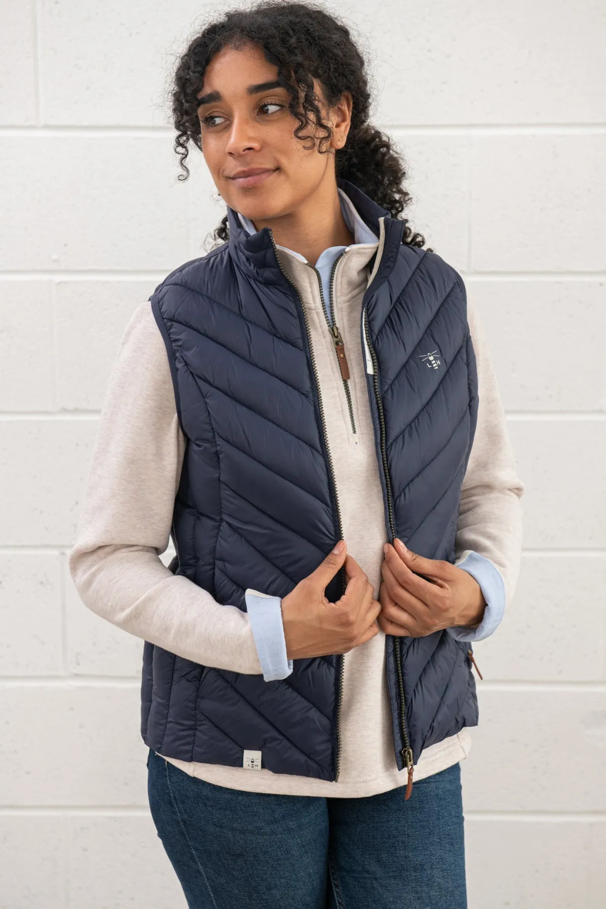 Laurel Gilet - Navy Blue