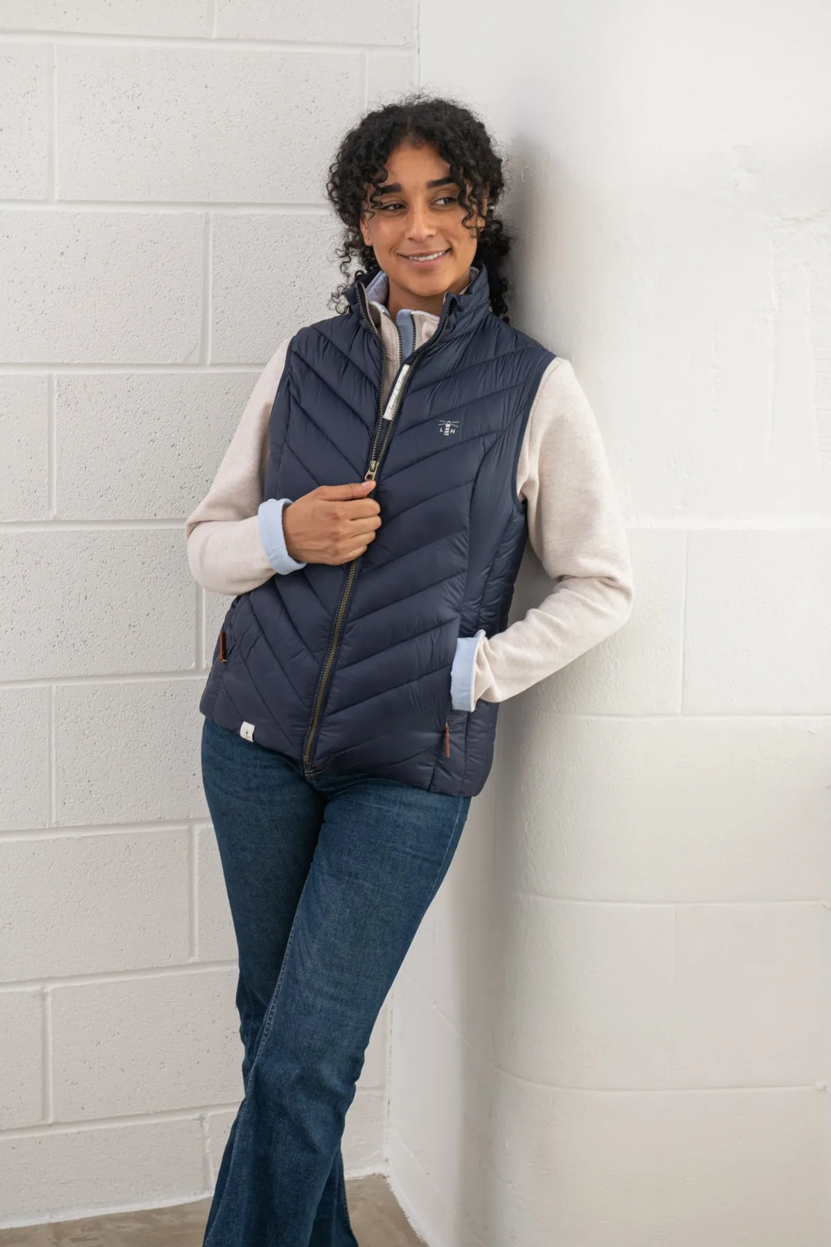 Laurel Gilet - Navy Blue