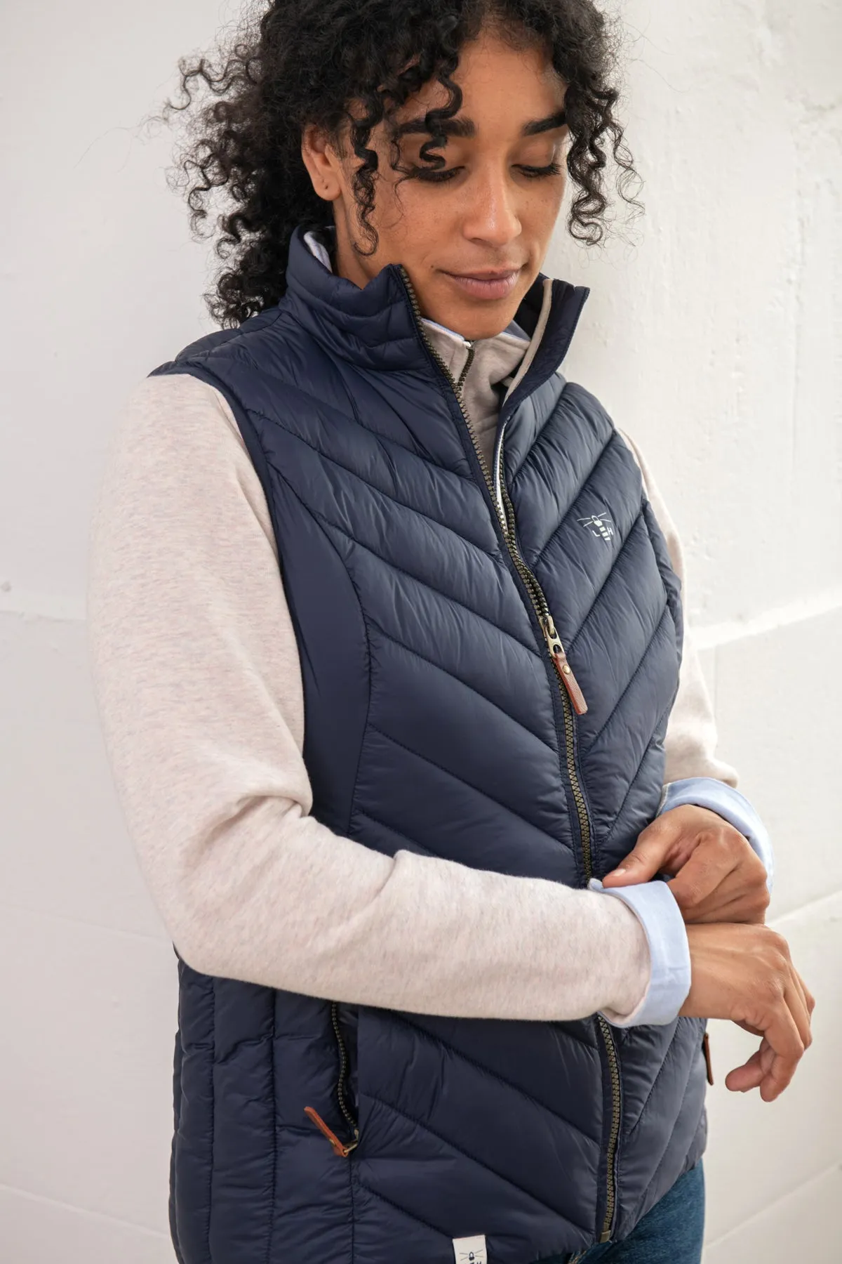 Laurel Gilet - Navy Blue