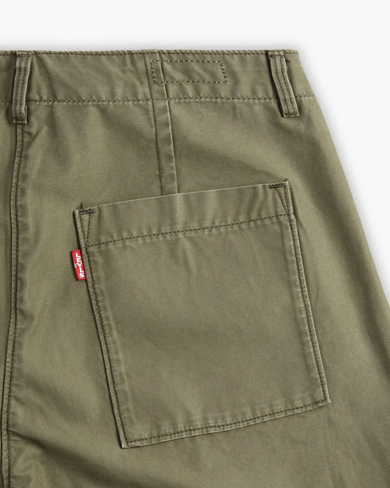 Levi's® Womens Baggy Cargo Pants - Olive Night