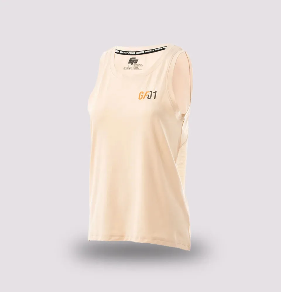 Lightweight Sleeveless Crew Neck Tee