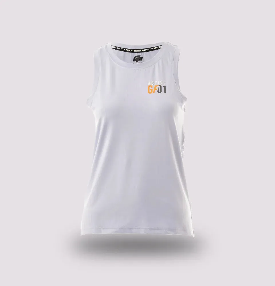 Lightweight Sleeveless Crew Neck Tee