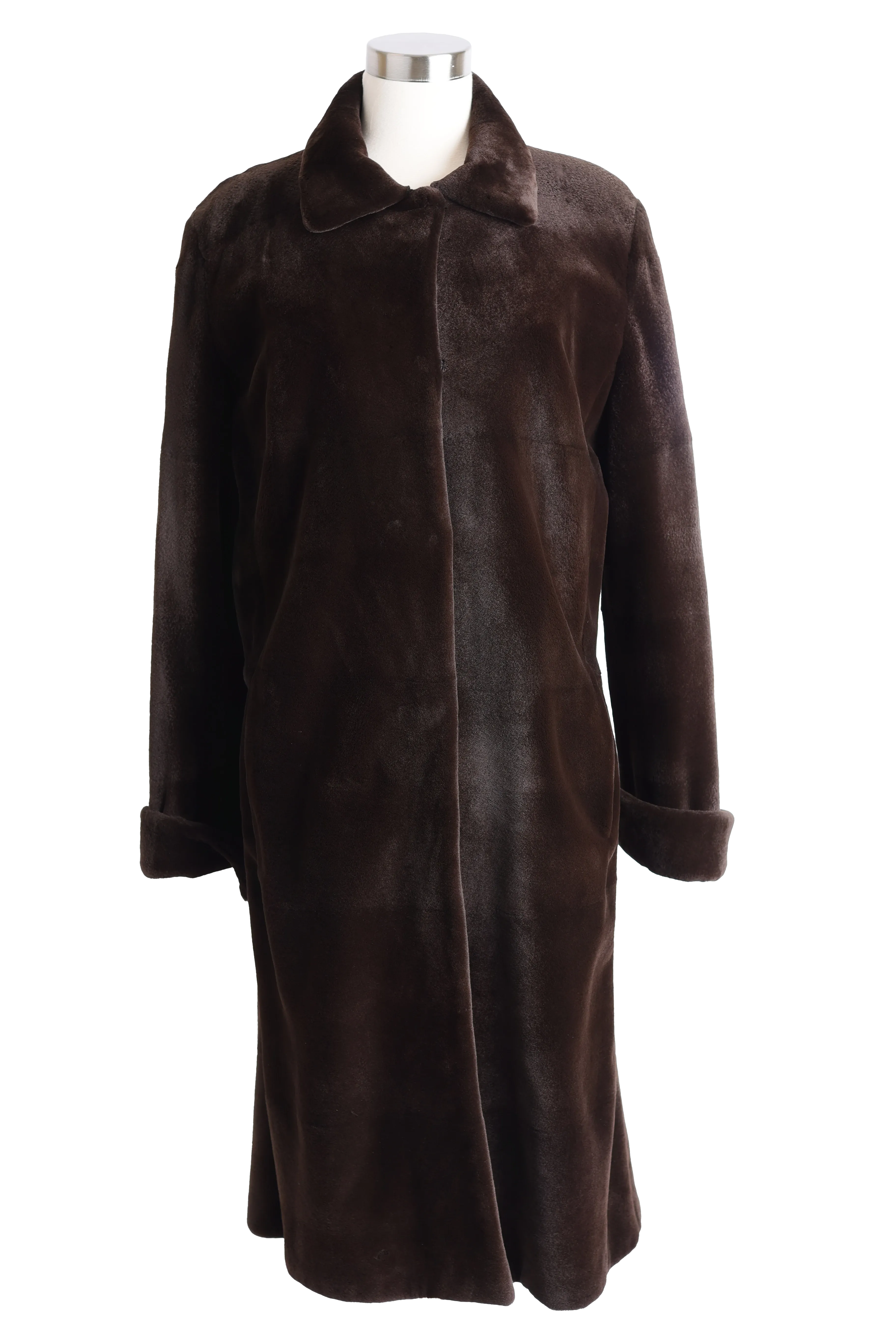 Long Sheared Mink Coat