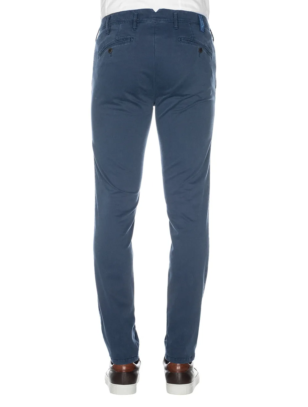 Lupus Slim Fit Cotton Trouser Blue