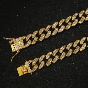 Luxury Cuban Dog Chain Collar