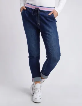 Melody Denim Jogger - Indigo - Elm Lifestyle