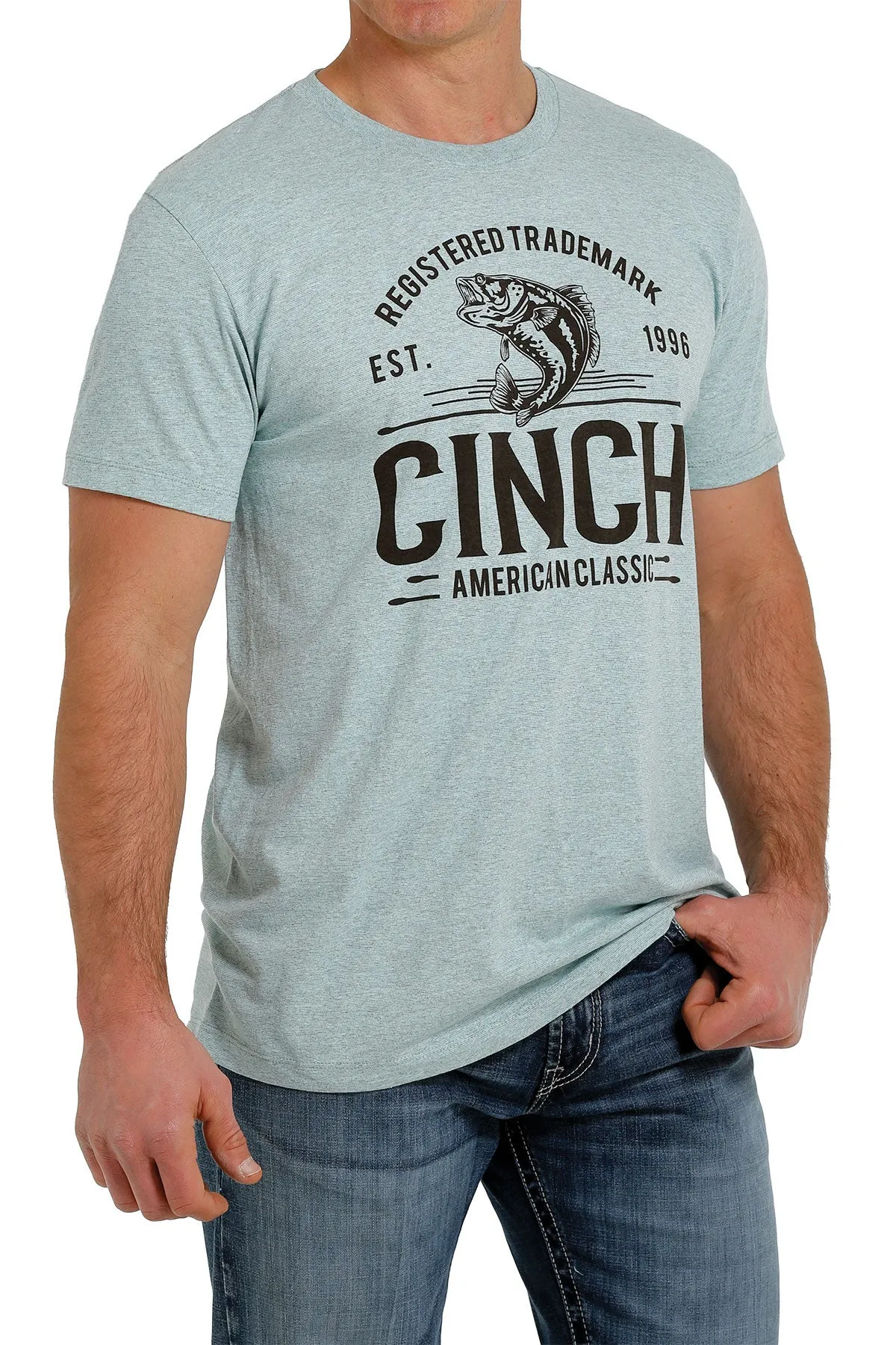 Men's Cinch Bass Printed T-Shirt