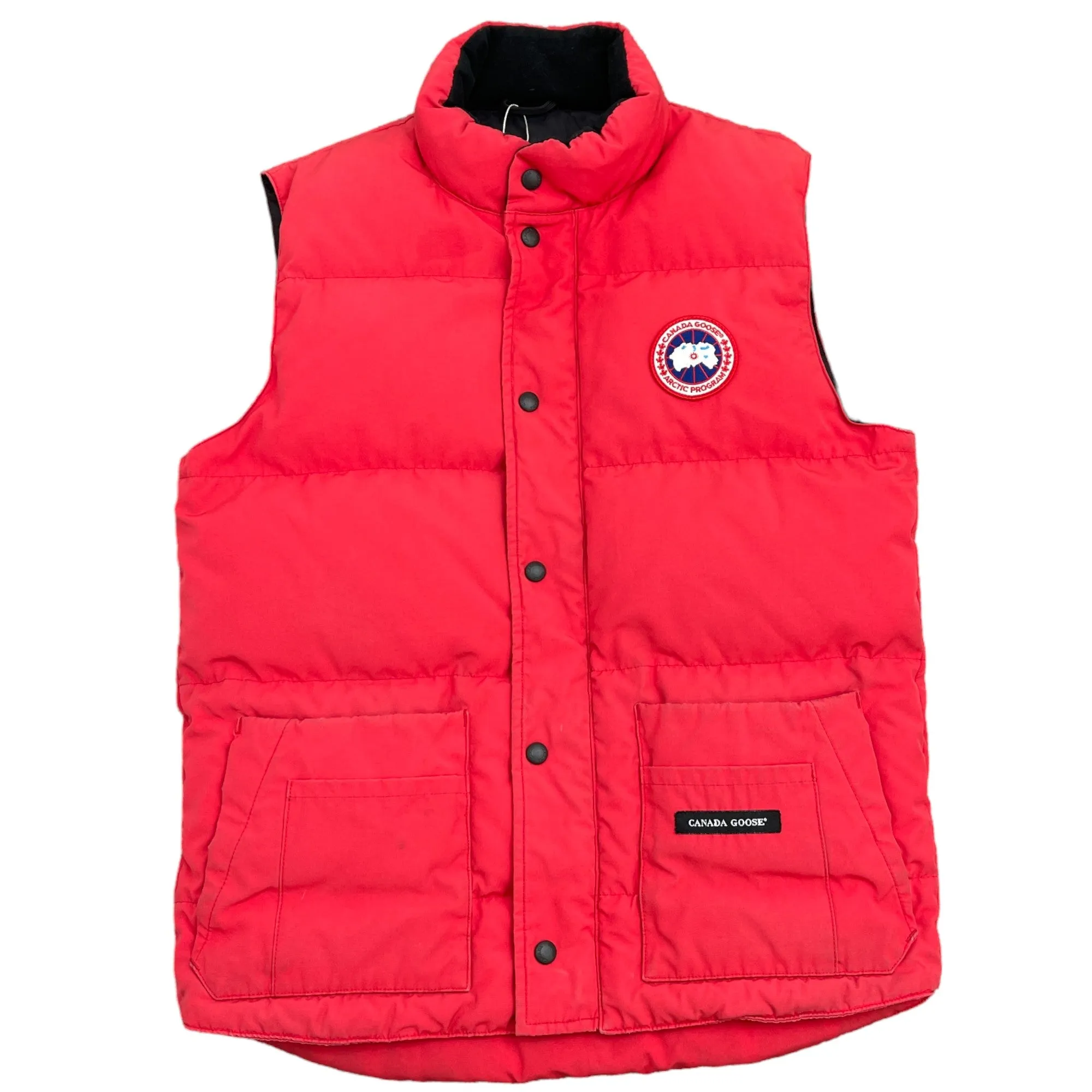 Men's Freestyle Crew Gilet Red Size M