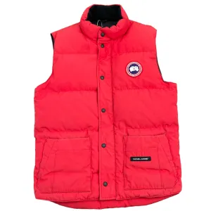 Men's Freestyle Crew Gilet Red Size M