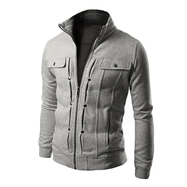 Men's Slim Blend Casual Jacket