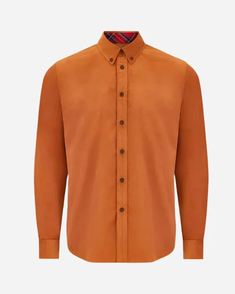 Merc CUDDON Corduroy Shirt Tan