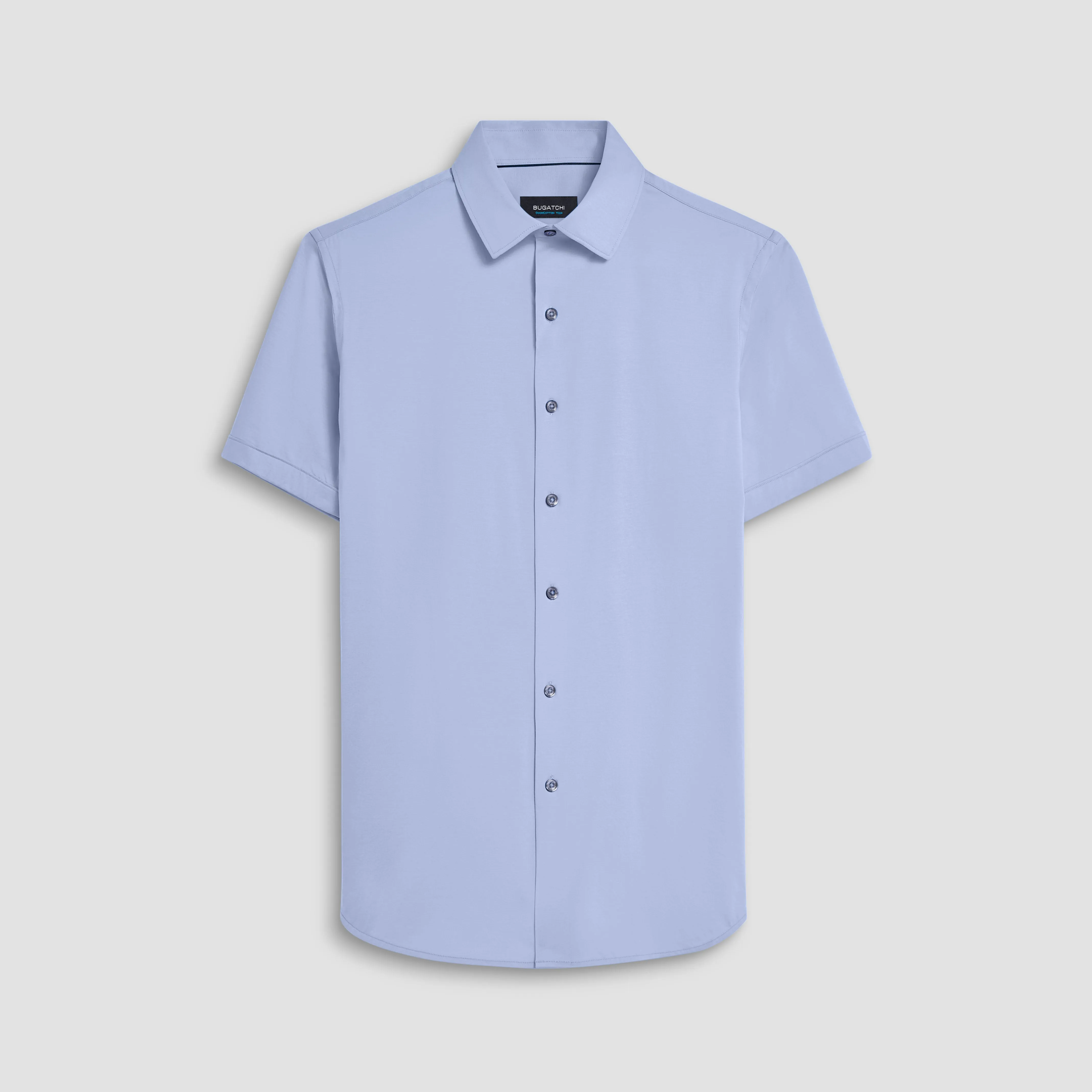 Miles Solid OoohCotton Short Sleeve Shirt