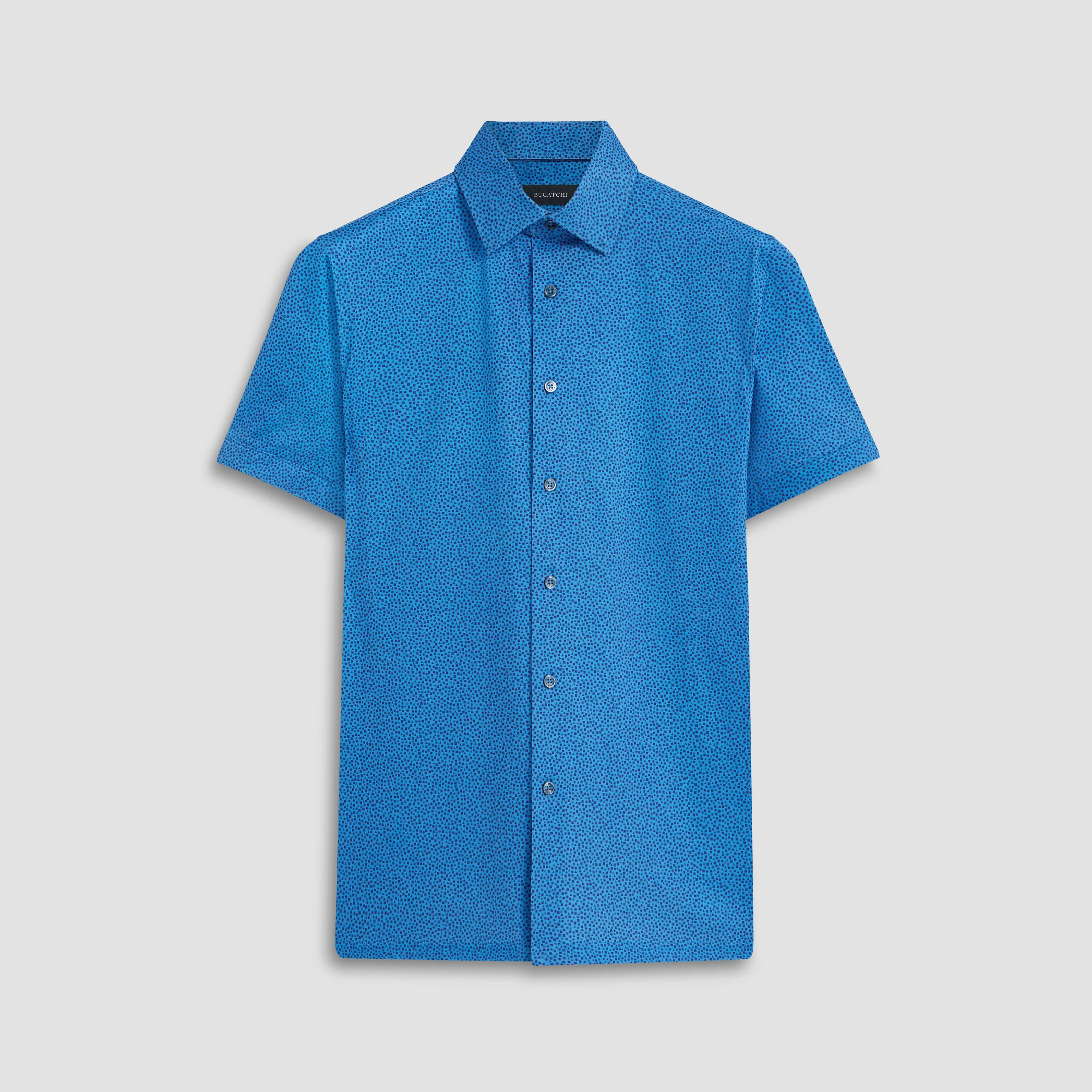 Milo Geometric OoohCotton Short Sleeve Shirt