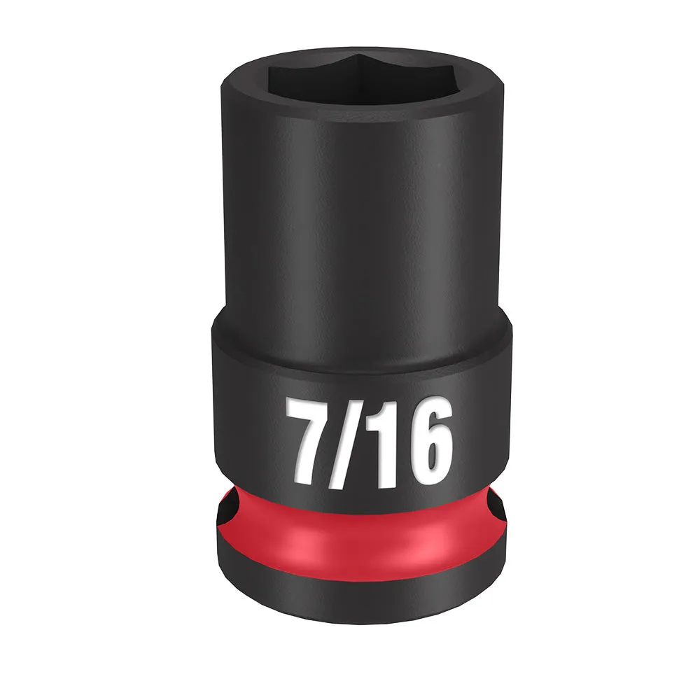 Milwaukee 49-66-6105 SHOCKWAVE Impact Duty™  3/8" Drive 7/16" Standard 6 Point Socket