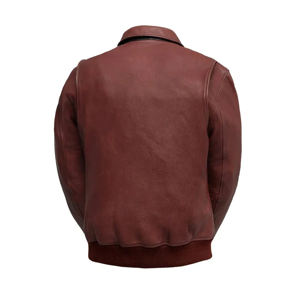 Moto Bomber - Men's Leather Jacket