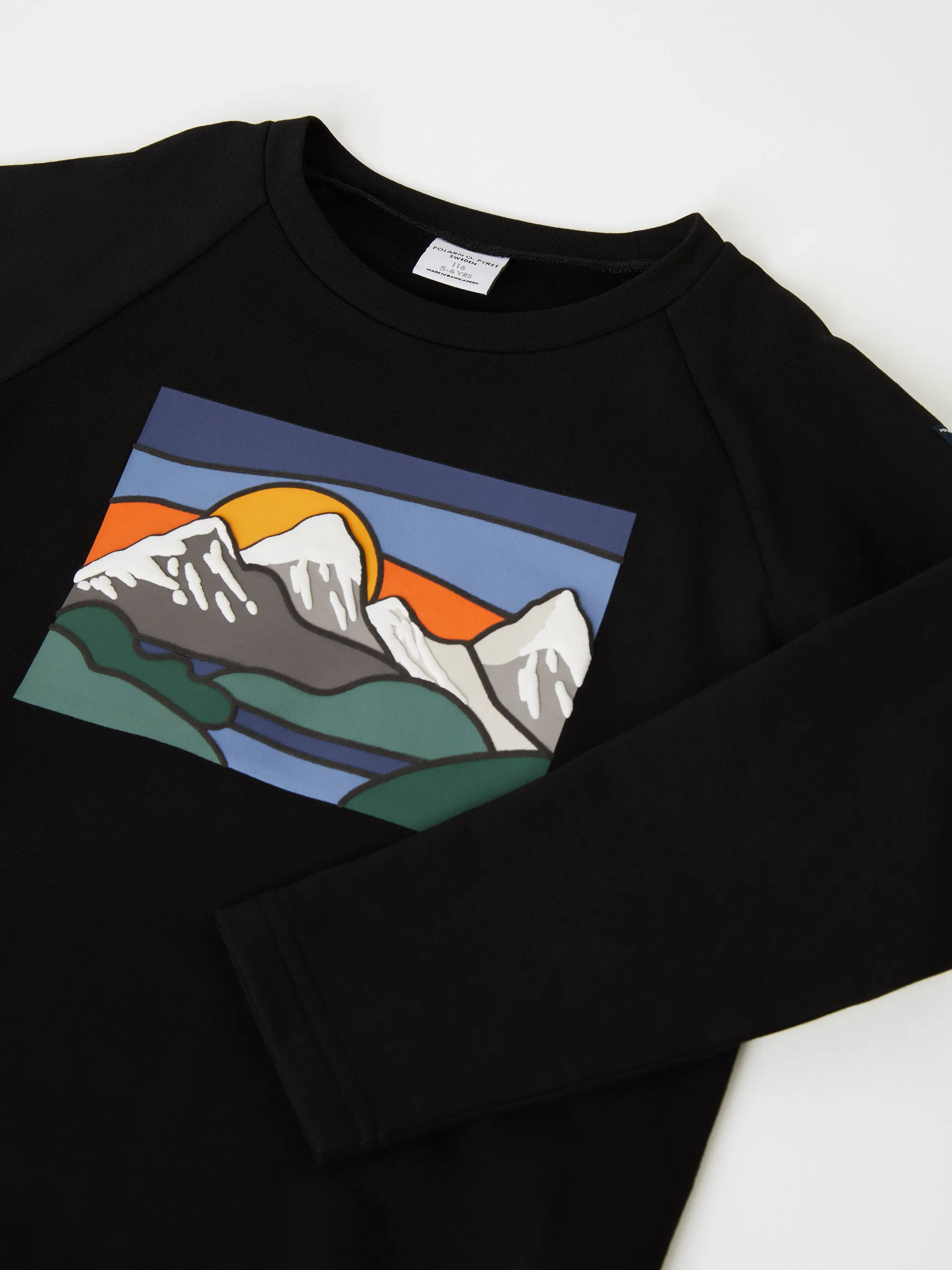 Mountain Print Kids Top