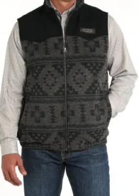 MWV154301 -Cinch Men's CC Western Vest- Navy