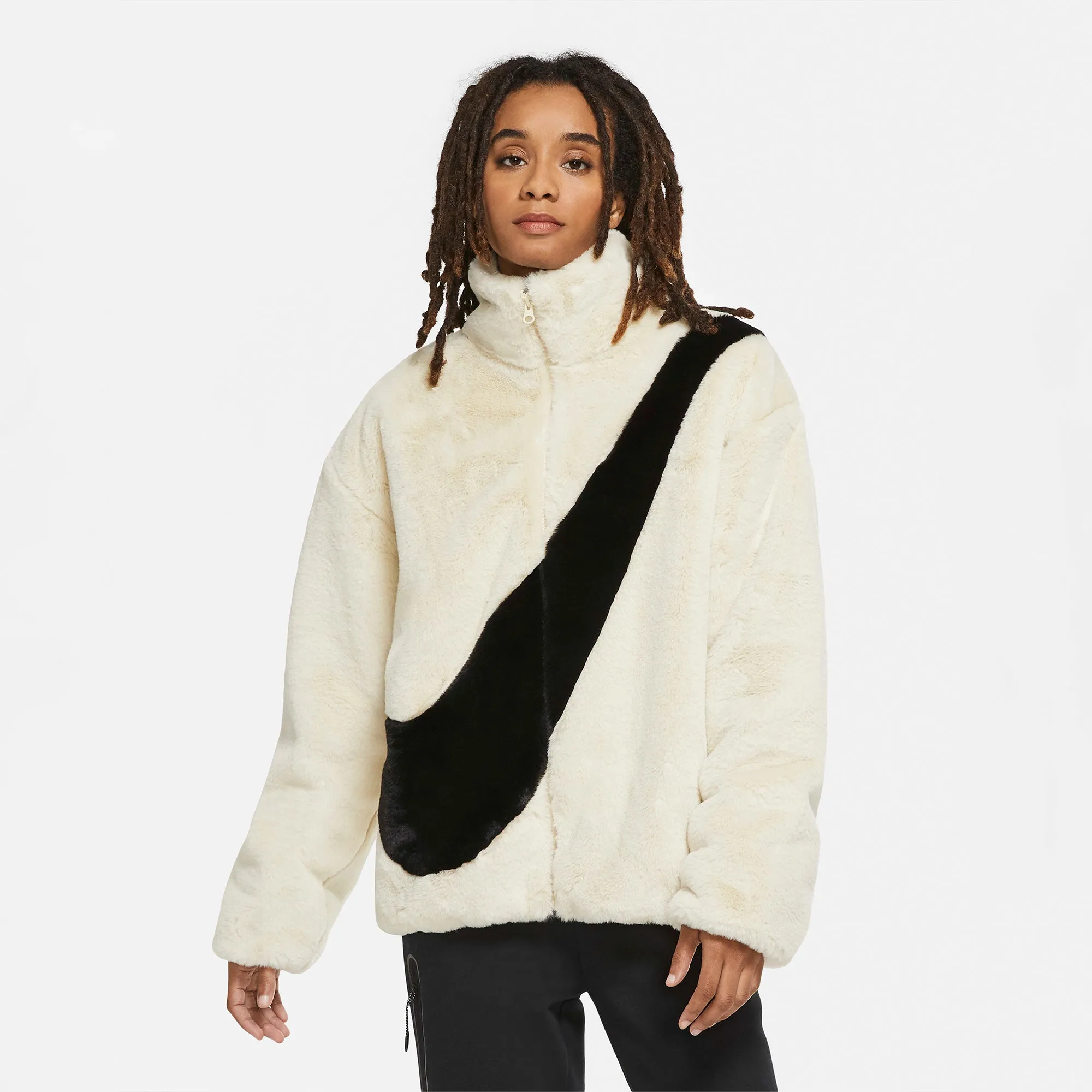 Nike Women Sportswear Faux Fur Jacket