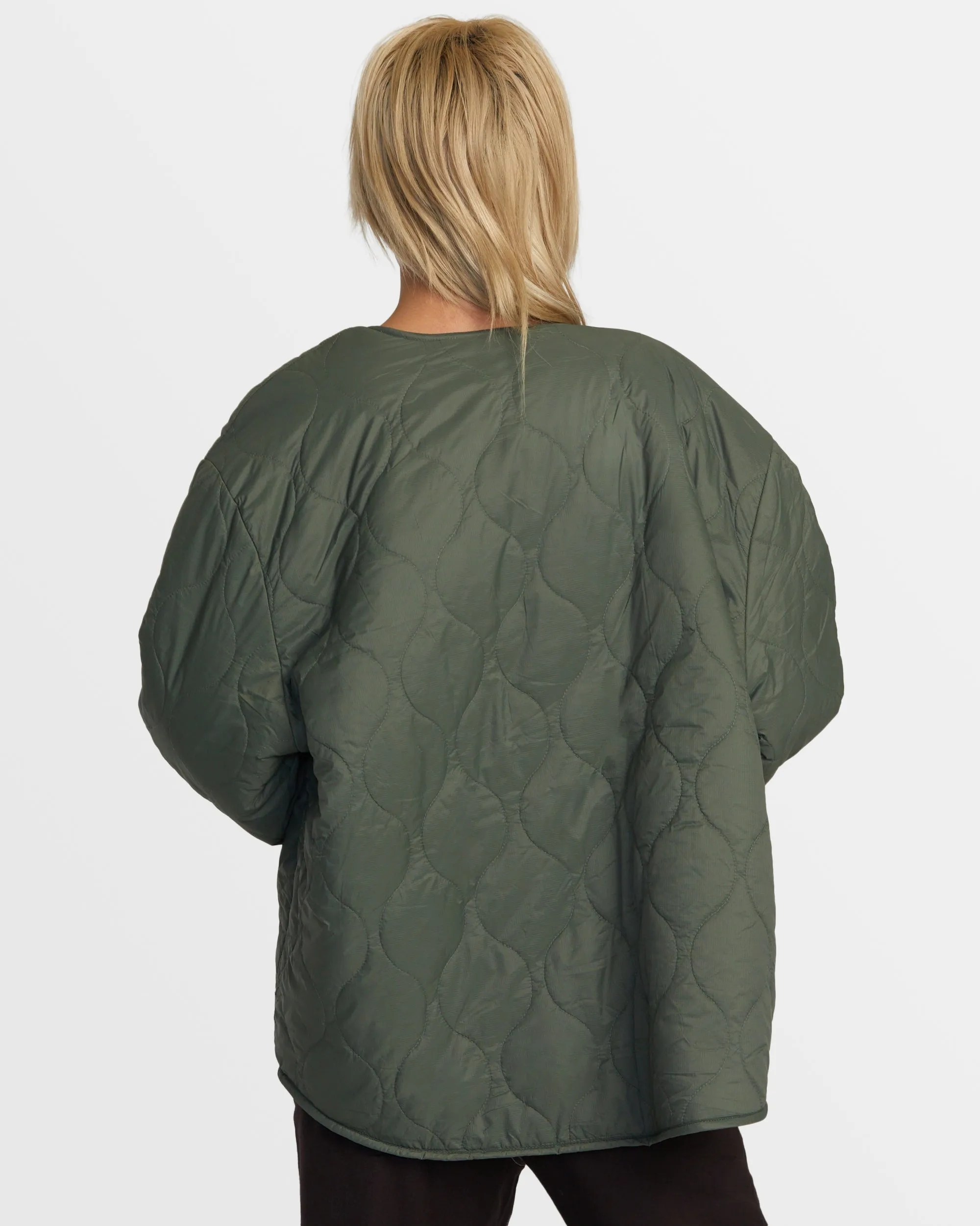 Non Negotiable Reversible Jacket - Olive