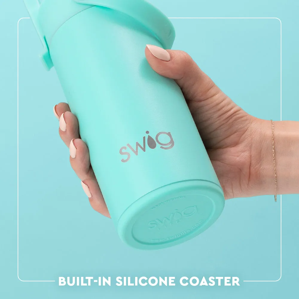 Olive Flip   Sip Slim Tumbler 12oz