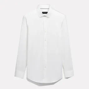 OOOHCOTTON® Tech Fabric Long Sleeve Shirt / White