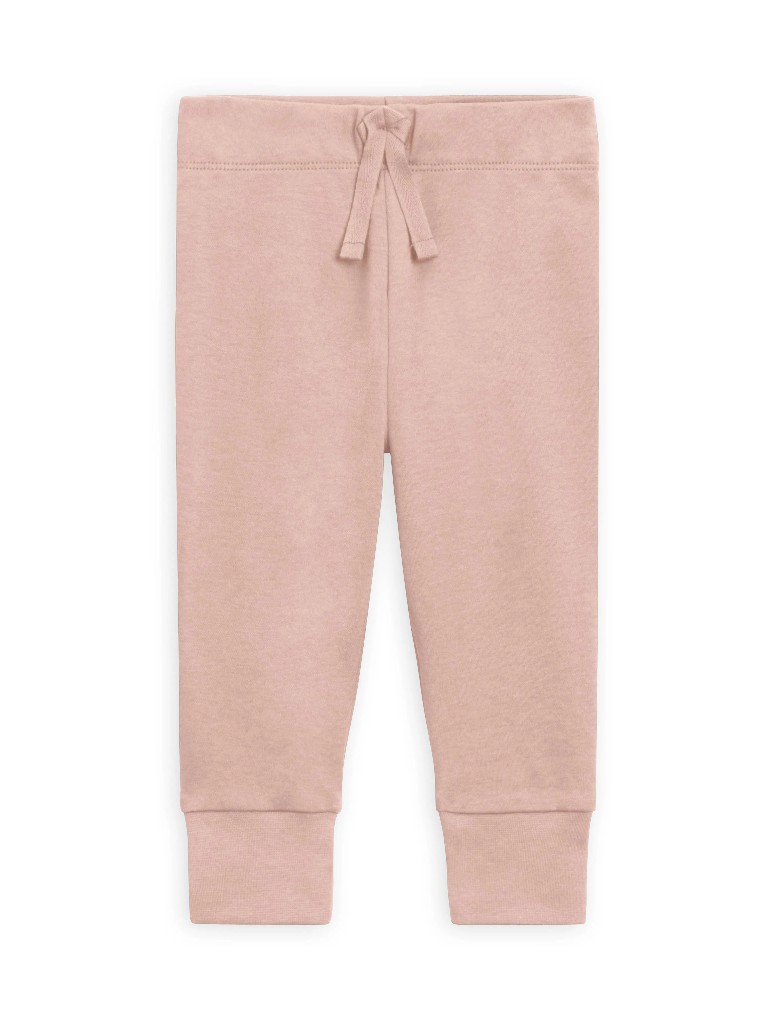 Organic Baby and Kids Cruz Joggers - Blush 6-12M