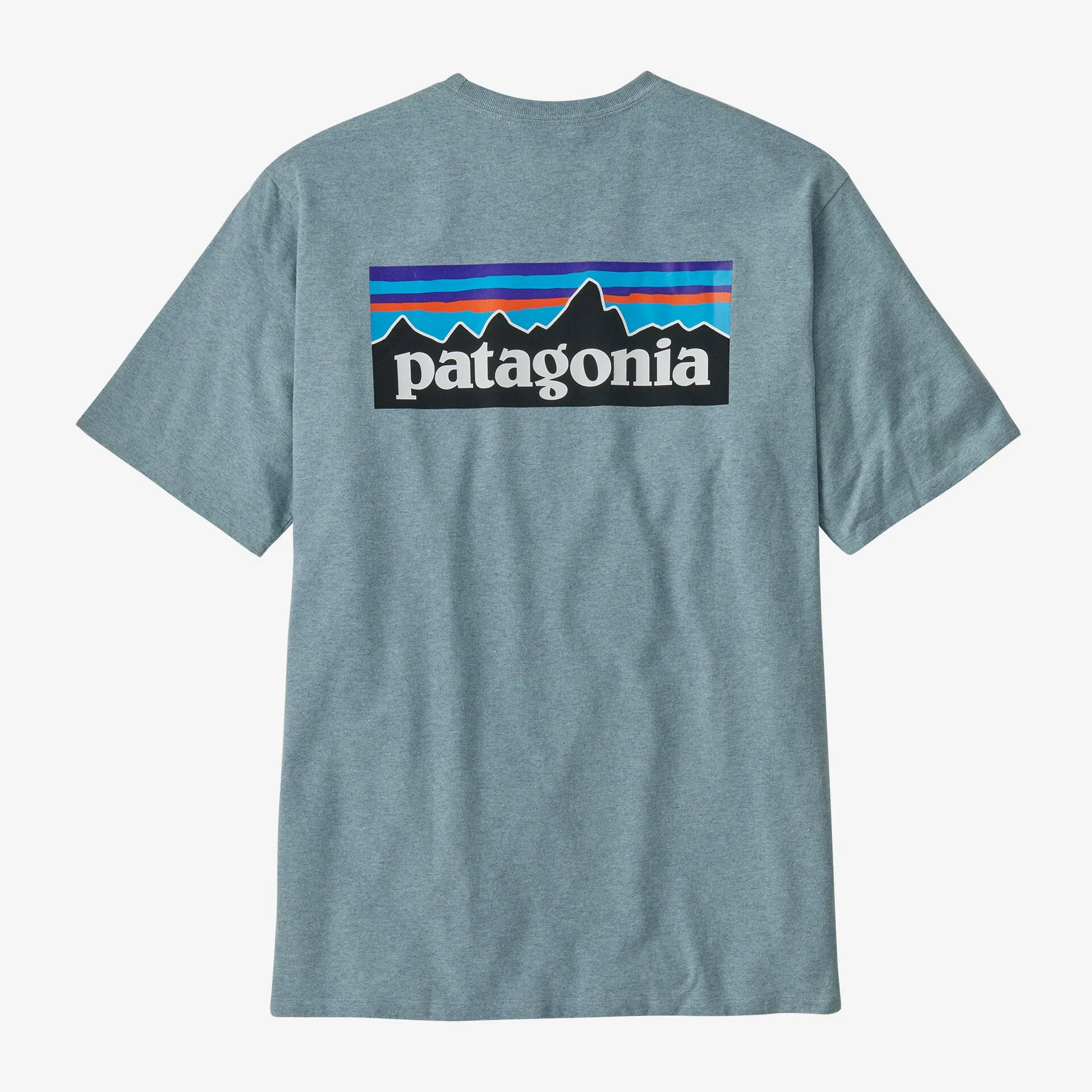 Patagonia Men's P-6 Logo Responsibili-Tee - THERMAL BLUE