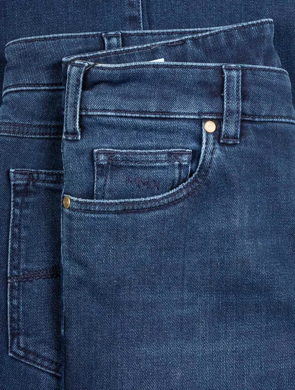 Phoenix Ultra Stretchy Five-Pocket Jeans Blue