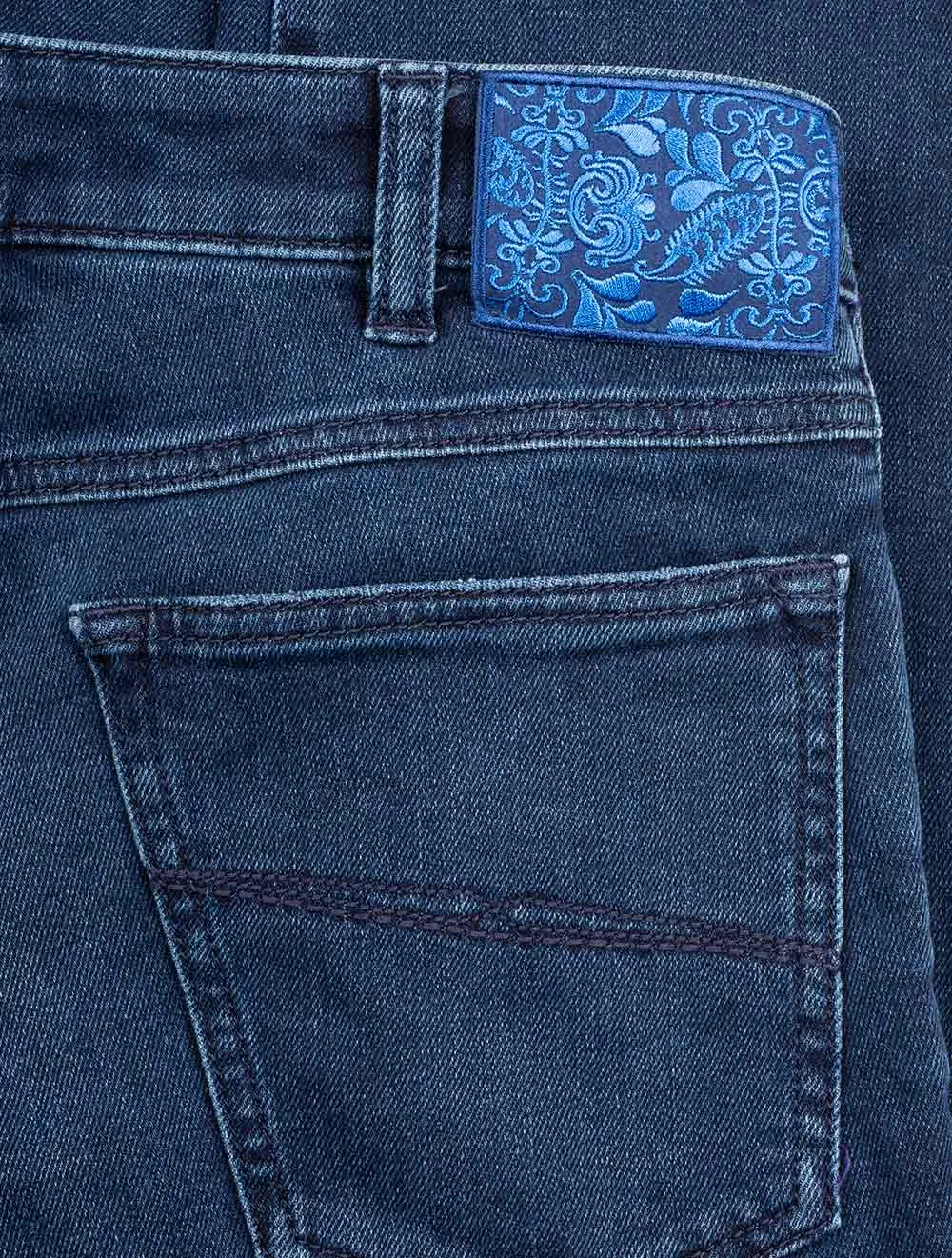 Phoenix Ultra Stretchy Five-Pocket Jeans Blue