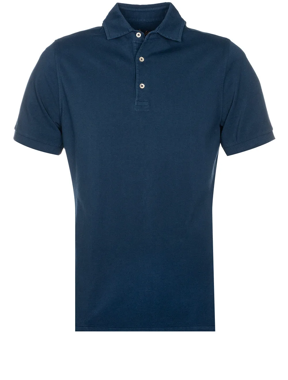 Pigment Dyed Polo Shirt Navy