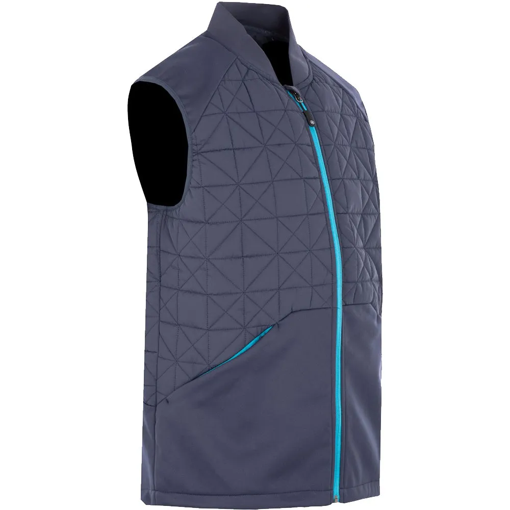 ProQuip Therma-Bora Quilt Gilet - Navy/Azure