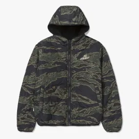 Reversible Sherpa Jacket - Tiger Camo