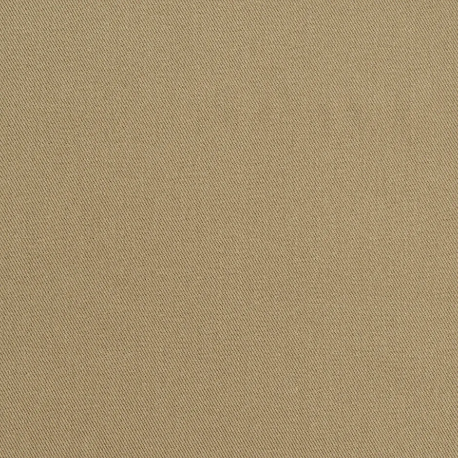 Rich Beige Cotton Moleskin Twill