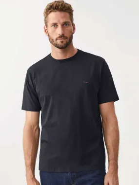 RM WILLIAMS Parson T-Shirt - Men's Crew Neck - Navy