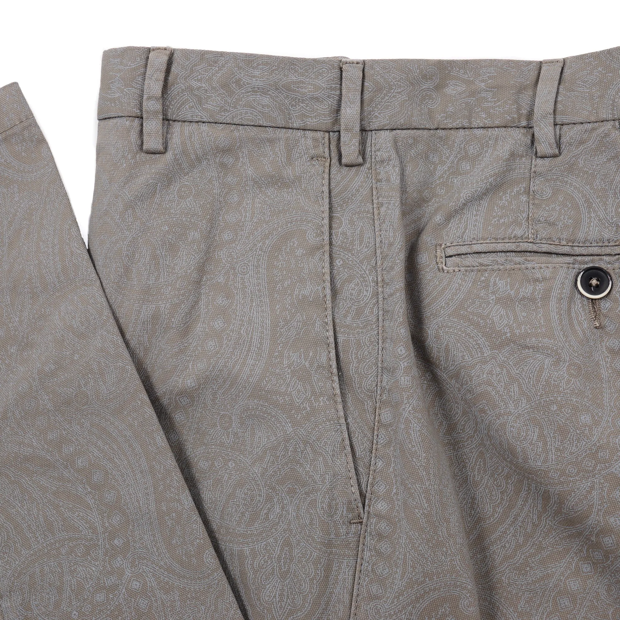 Roda Paisley Print Cotton Pants